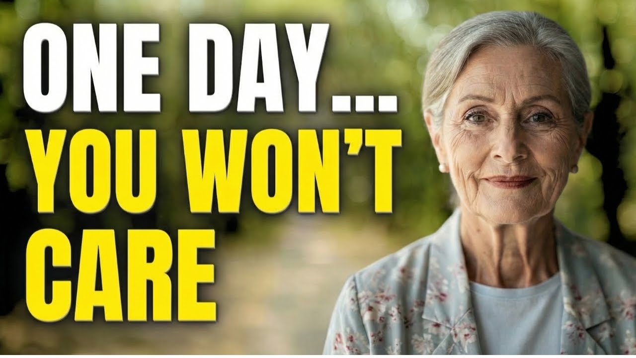 At 81, I Finally Stopped Caring This Is What It Gave Me
