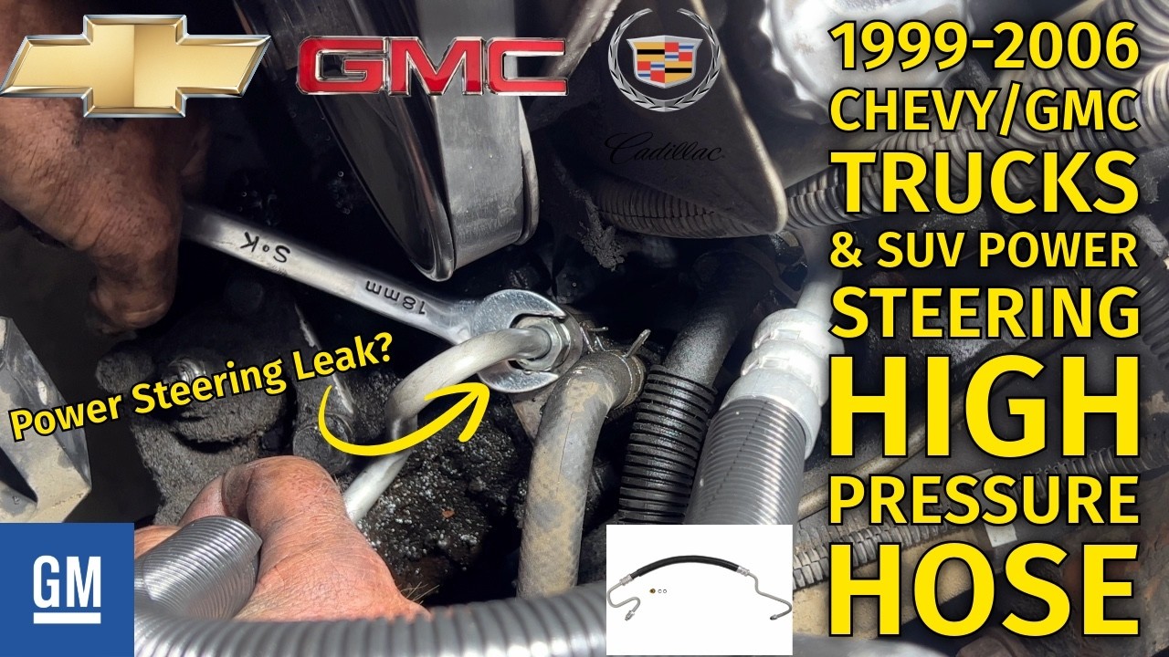 1999-2006 Chevy/GMC Trucks & SUV's High Pressure Power Steering Hose Replacement How-To