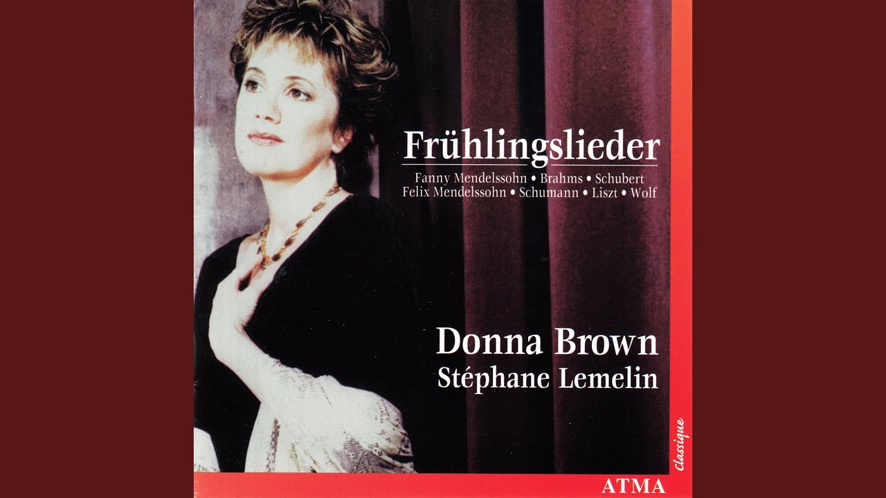 Brahms: 4 Lieder, Op. 46: No. 4. An die Nachtigall