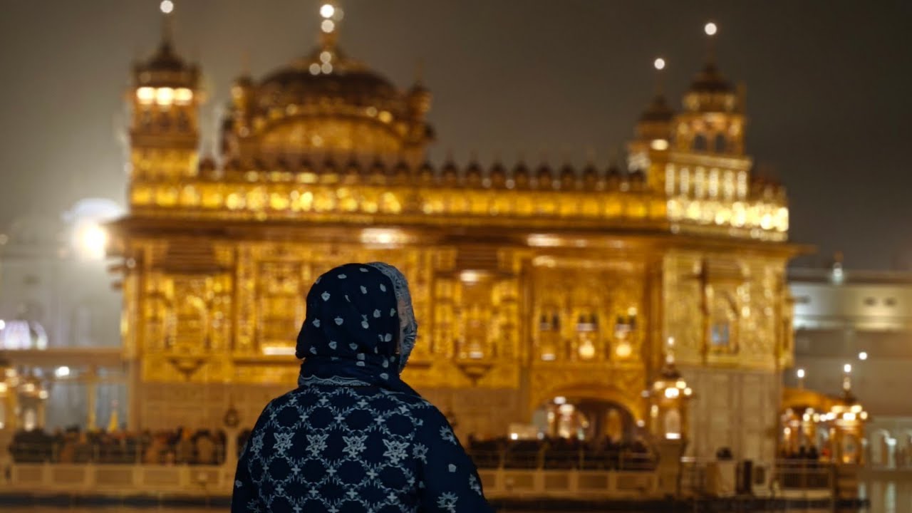 Golden Temple in Amritsar – witness its golden dome reflecting in Amrit Sarovar