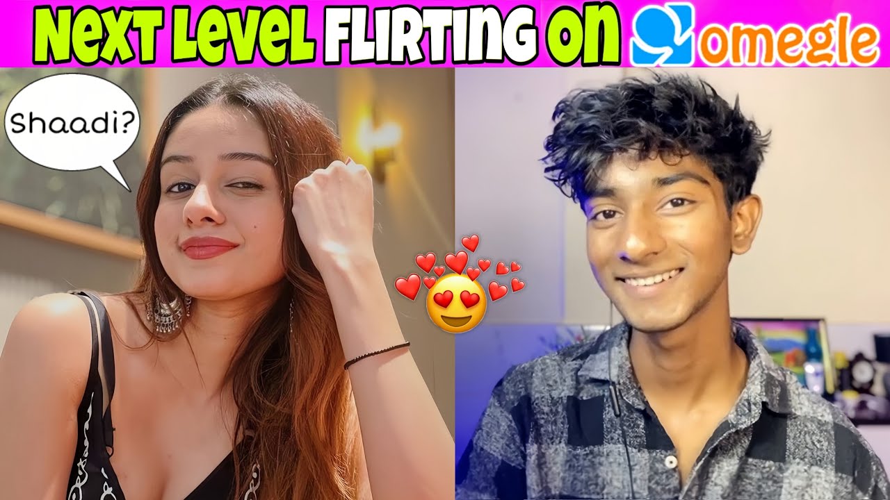 OMEGLE -Mera Dil Le Gayi Ladki 😝💞| Next Level Flirting 🔥(OMETV)