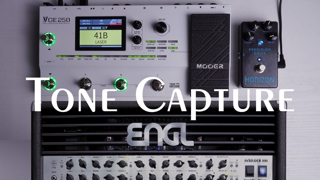 Mooer GE250 | Tone Capture (ft. Horizon Device Precision Drive)