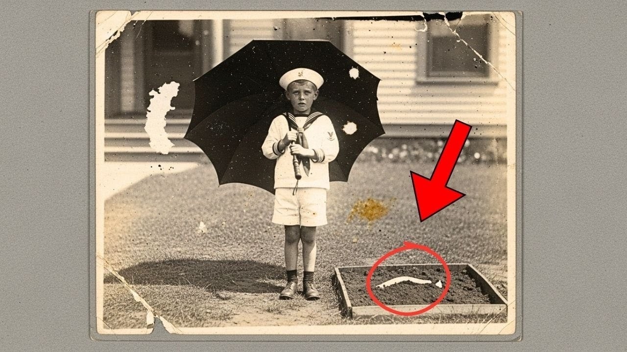 This 1910 Photo Looked Completely Innocent… Until the Zoom Revealed Who Was Really There.