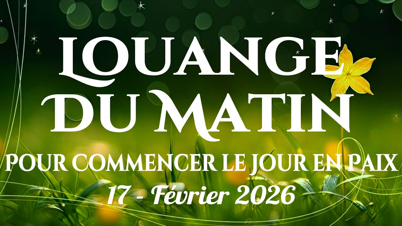 🙌🏻🔥Louange Du Matin – Chants de Louange pour Nourrir ta Foi et ta Paix Intérieure dès le Réveil