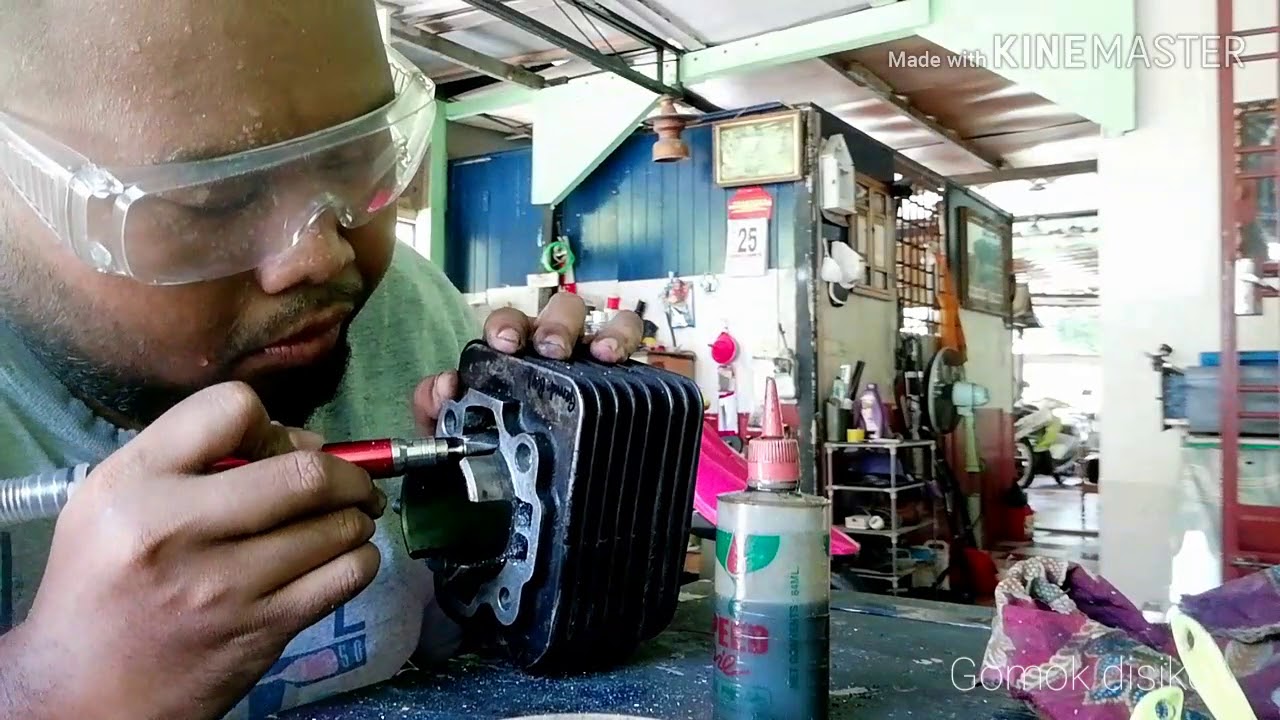 1st time korek block v100 - tak belajar x tahu tapi....