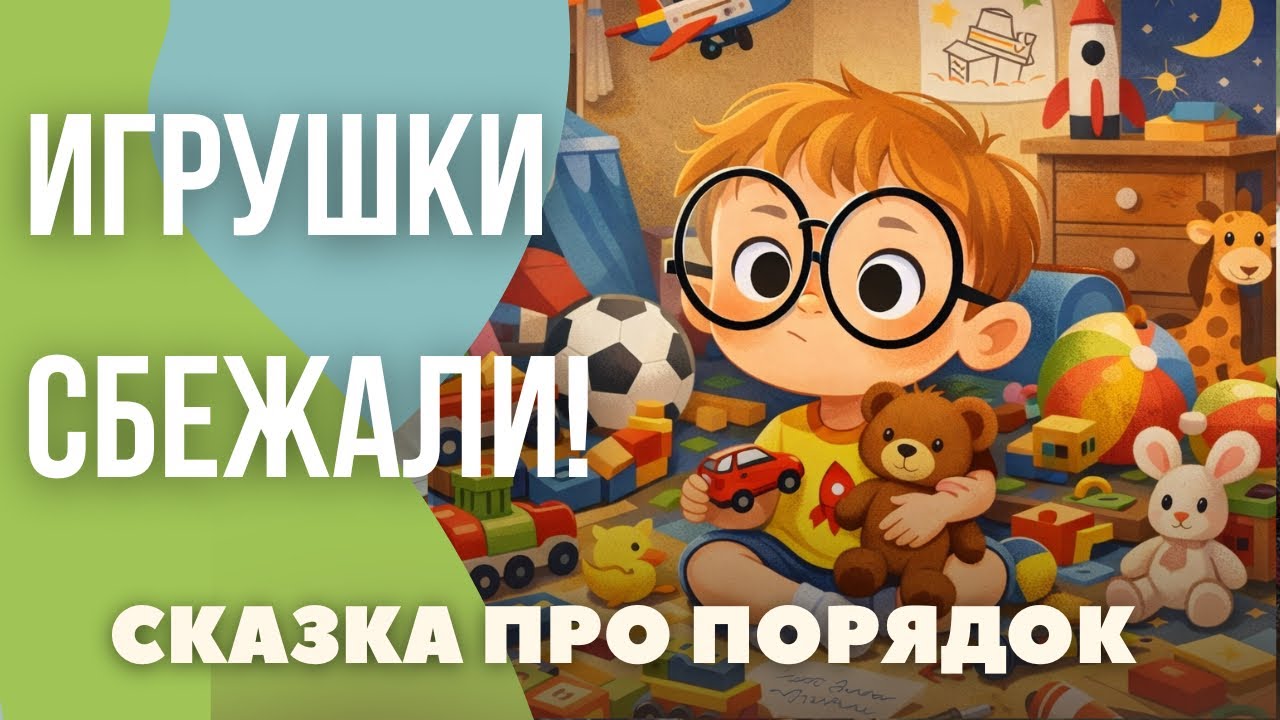 Мальчик, который не убирал игрушки 🧸 Поучительная сказка АУДИОКНИГА