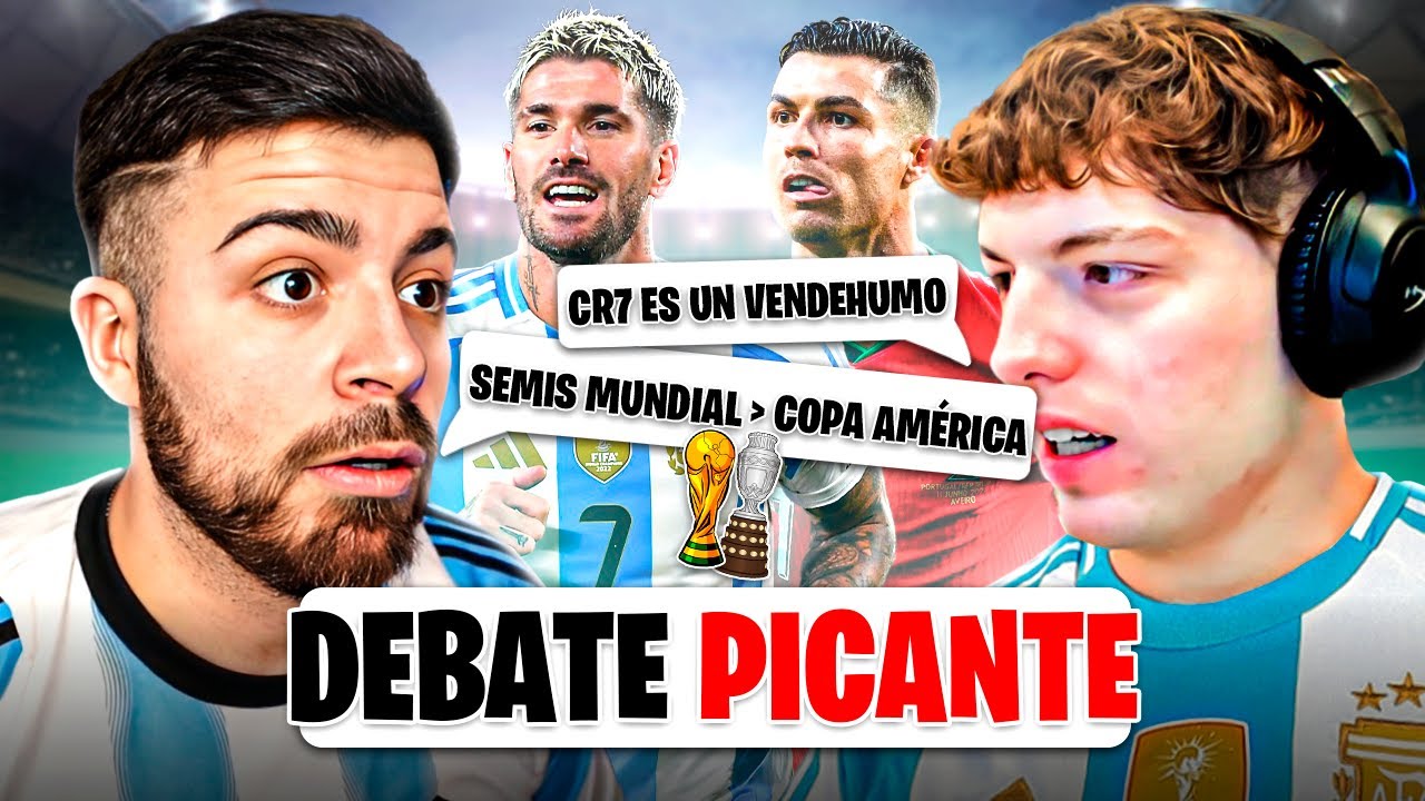 DEBATE CON DAVO: ¿SEMIFINAL DE UN MUNDIAL O COPA AMERICA/EUROCOPA? DOBLE VARA DE MEDIR FUTBOLISTAS
