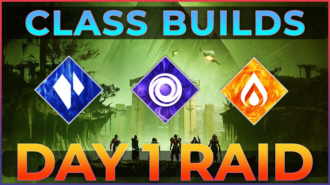 Class Builds for  Vow of The Disciple New Raid | Destiny 2 Witch Queen