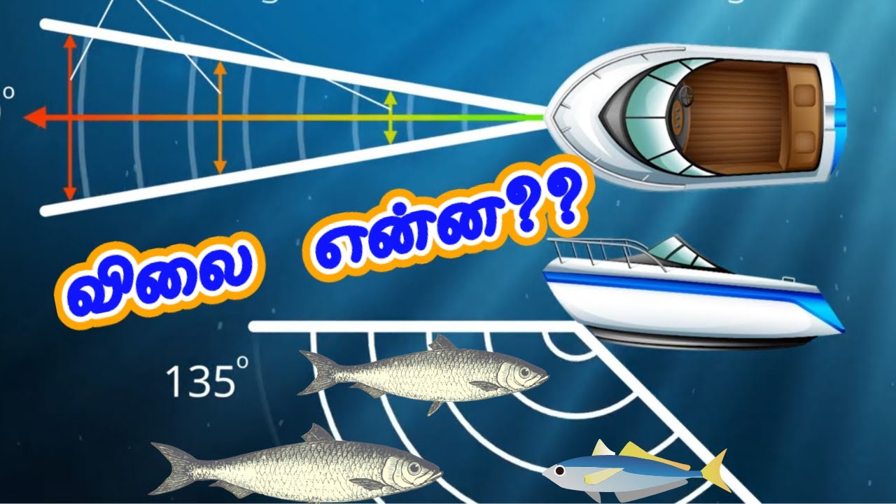 மீன்கள்  கடலில் ஓடுவதை நேரடியாக காட்டும் சோனாரின் சிறப்பம்சம் |  Garmin Live sonar price in Tamil