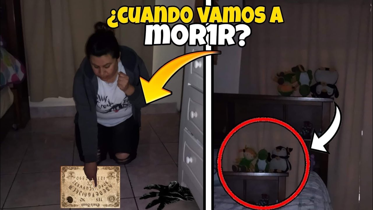 LA OUIJA ME DIJO QUE ME QUEDAN 2 SEMANAS DE VIDA😭 LE HICIMOS PREGUNTAS RANDOM 😱