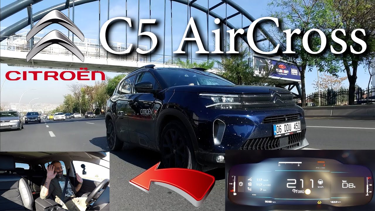 Citroen C5 Aircross 1.5 BlueHDI / Limitleri ve Bütün Donanımları / Detaylı İnceleme ve Test