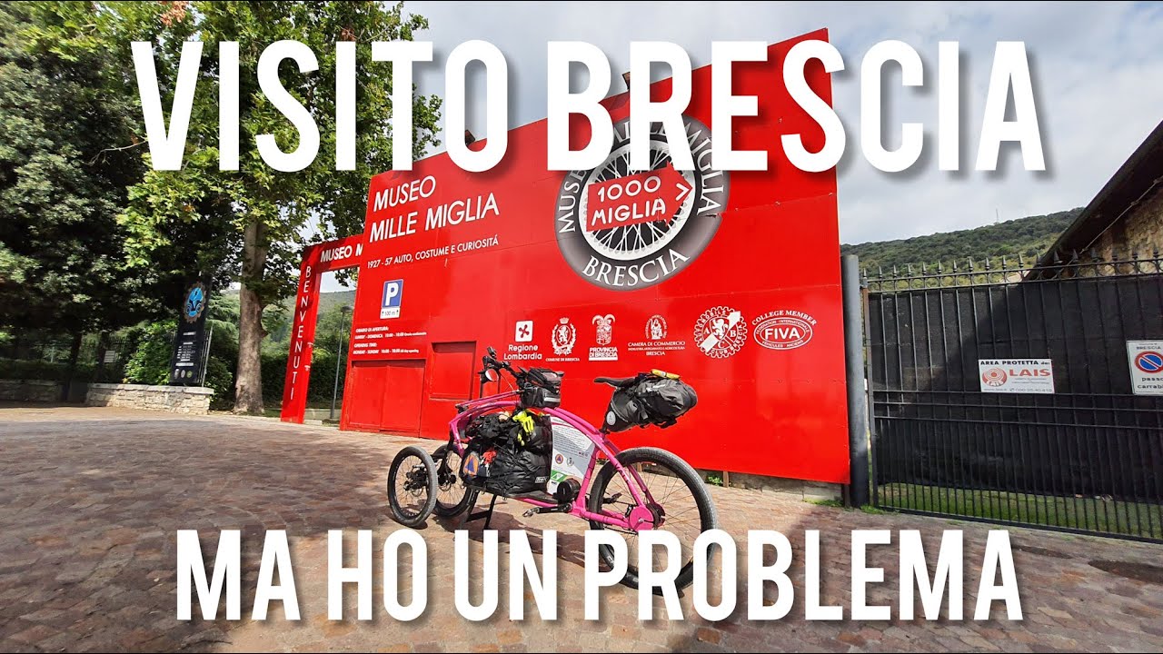 Tappa 10 - VISITO BRESCIA MA HO UN PROBLEMA - Da Salò a Romano - Pedalando per l' Italia