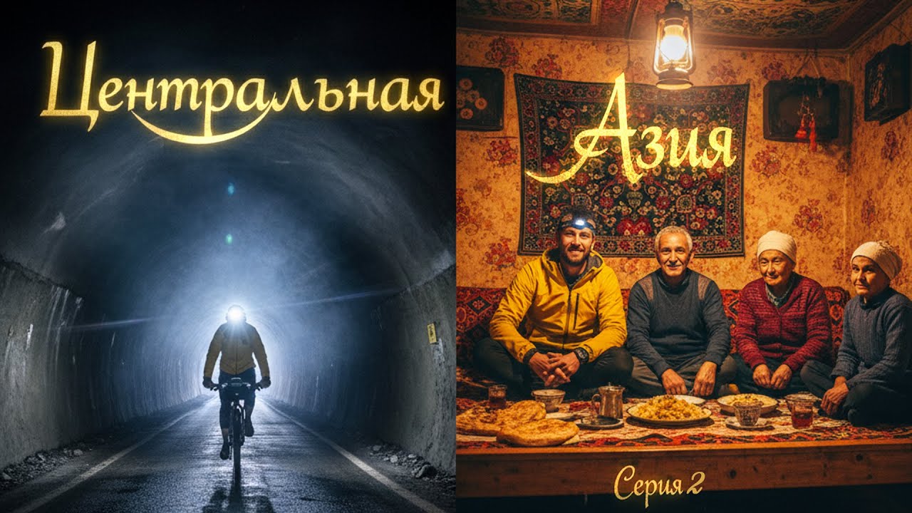 Центральная Азия 2025. Серия 2. Проехал Варзобские туннели и попал в таджикскую семью.