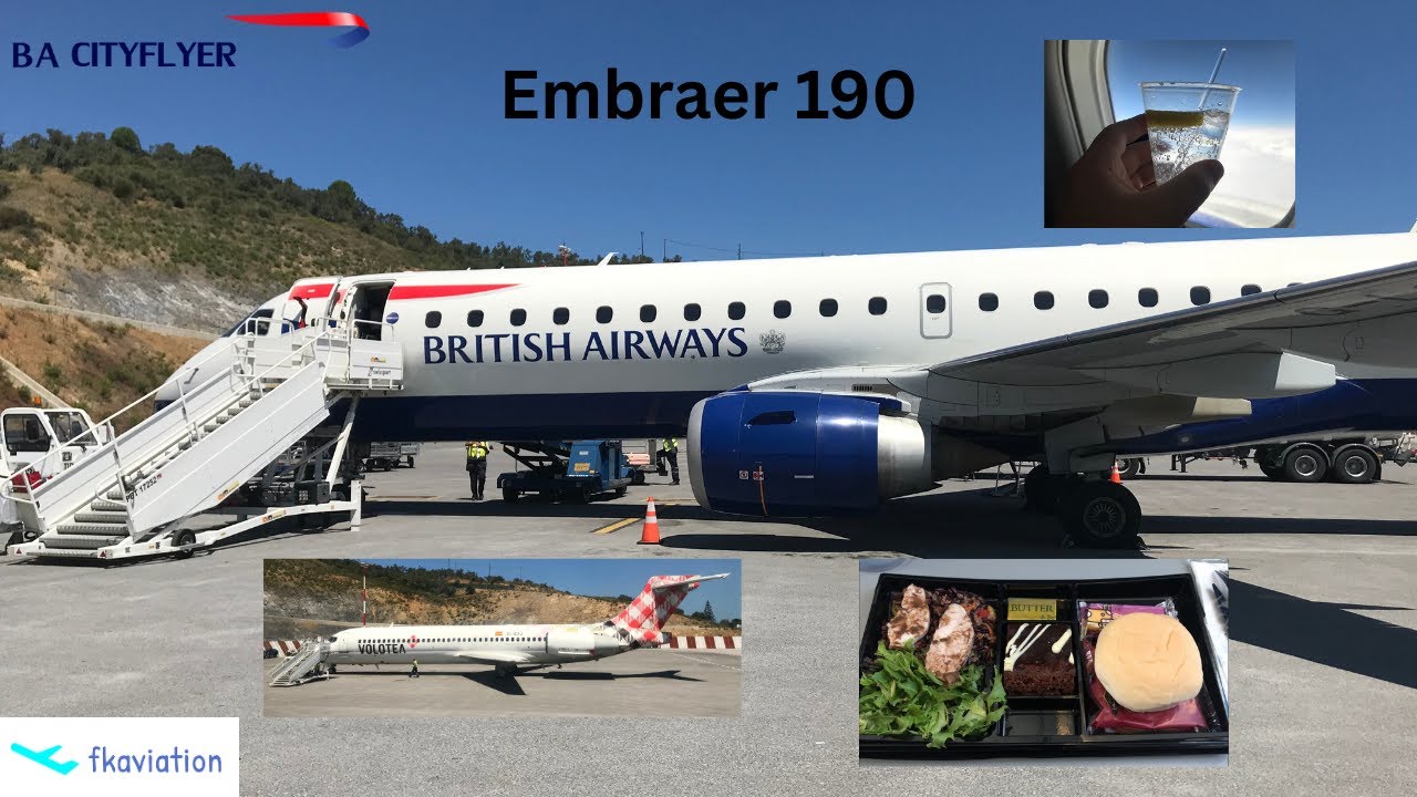 Flight Review | BA CityFlyer | Embraer 190 | G-LCYK | Skiathos to London City