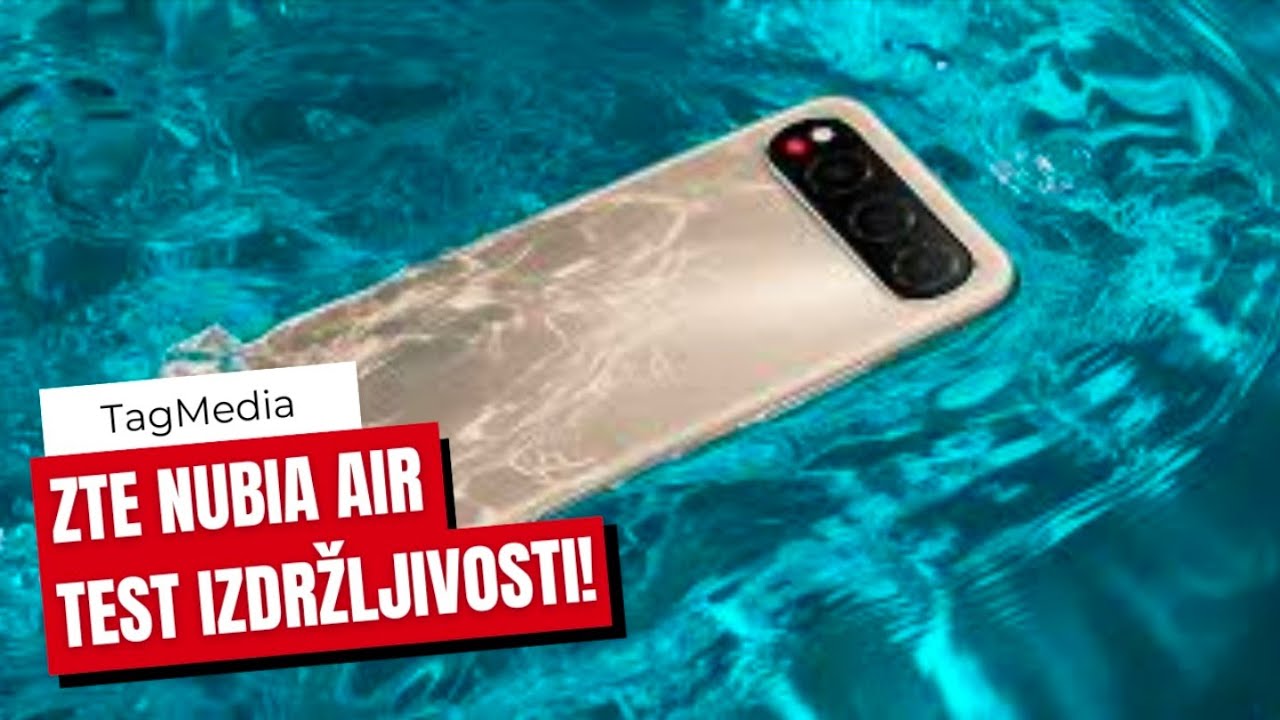 Potapali su ga u pivo, vino i rakiju! Ultra-tanak ZTE Nubia Air test izdržljivosti 😳