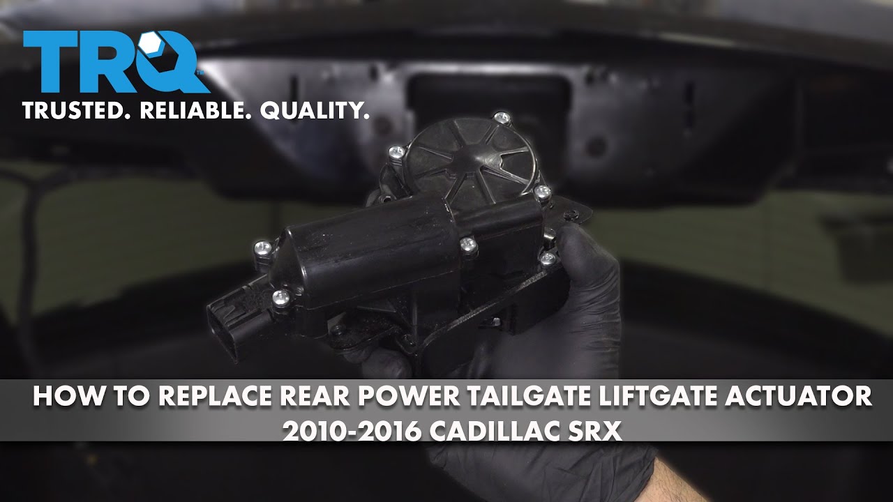 How to Replace Rear Power Tailgate Liftgate Actuator 2010-2016 Cadillac SRX