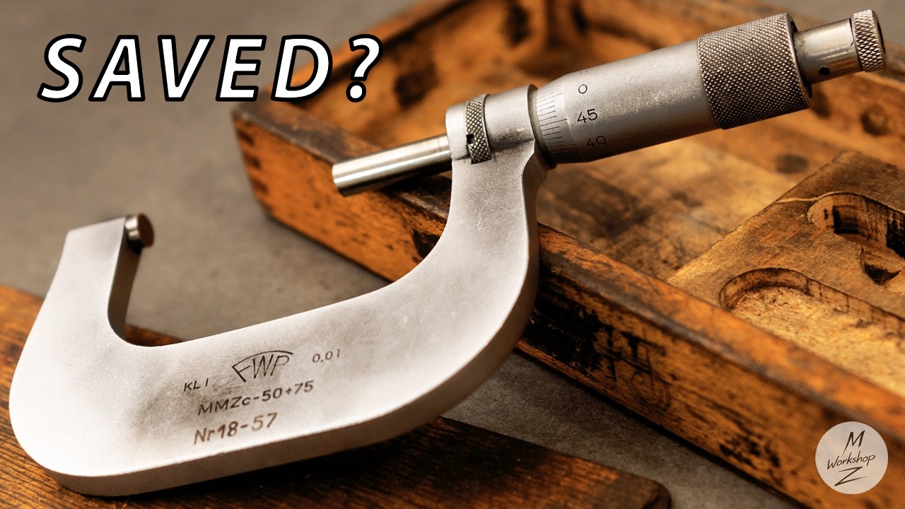 Bringing a Precision Micrometer Back to Life | Full Restoration