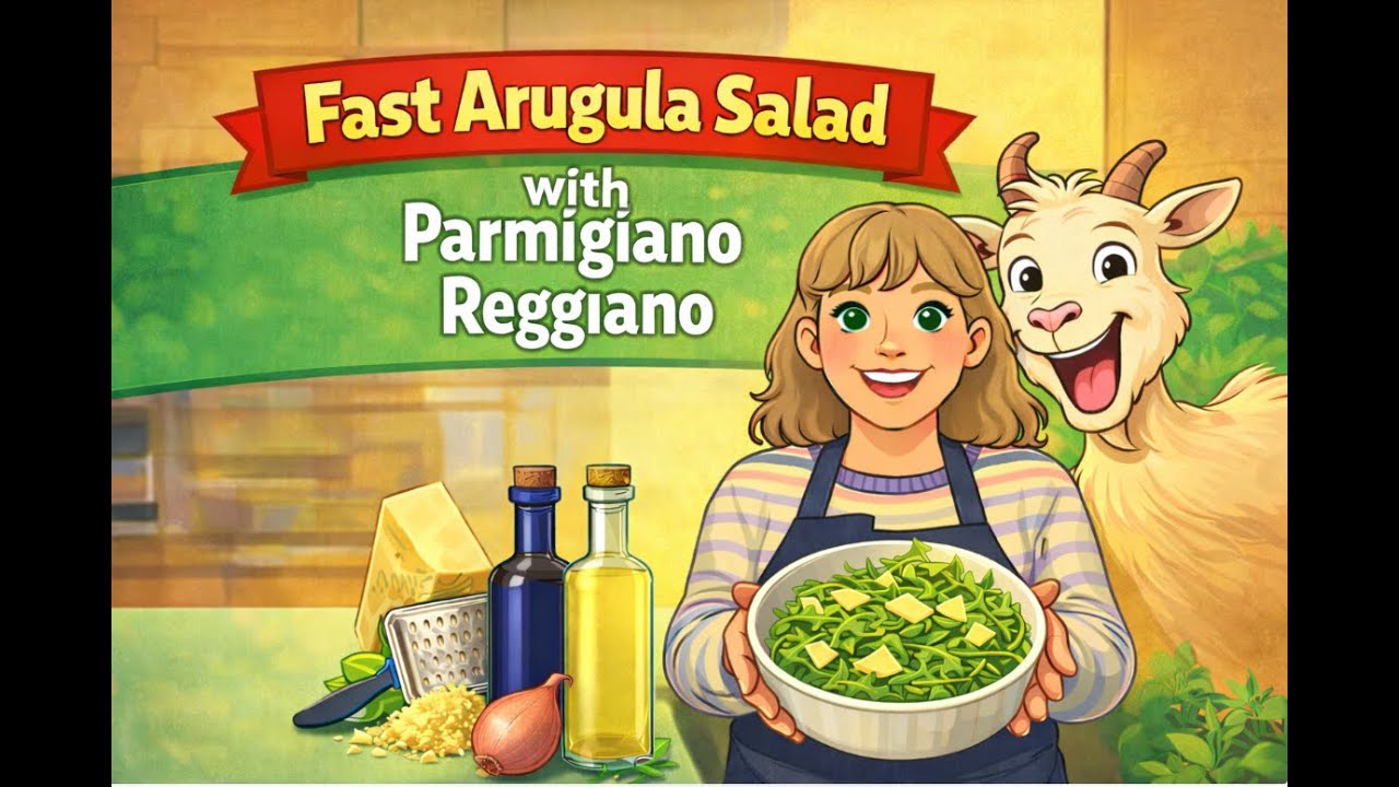 Fast Arugula Salad Using ABCD Framework™!
