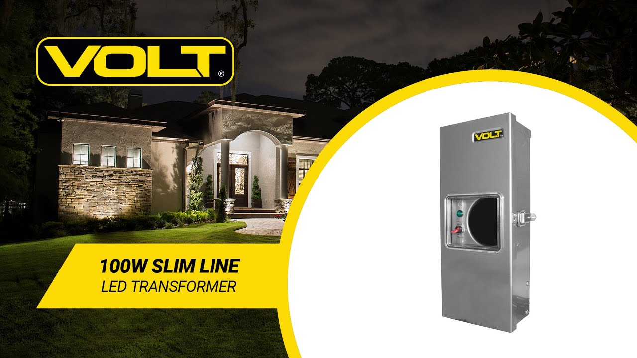 Explore the VOLT&reg; 100W Slim Line LED Low Voltage Transformer for Landscape Lighting