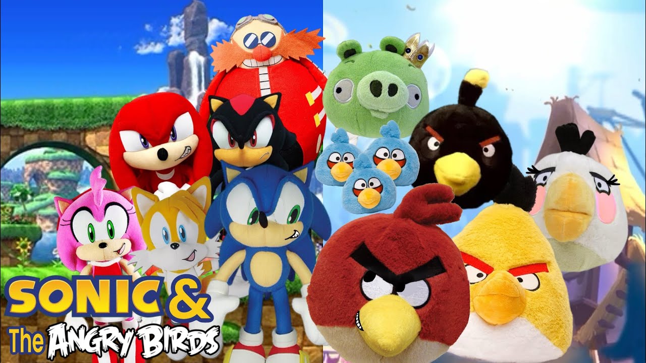 Sonic & The Angry Birds! Sonic Plush Adventures Episode 9!
