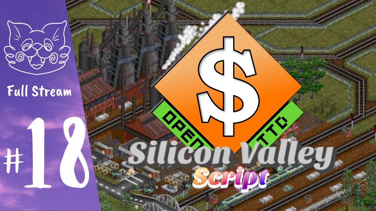 OpenTTD ver.15.0 (Silicon Valley Script) #18 | Full Stream · Twitch · Jan 4, 2025 | S&RV#0480