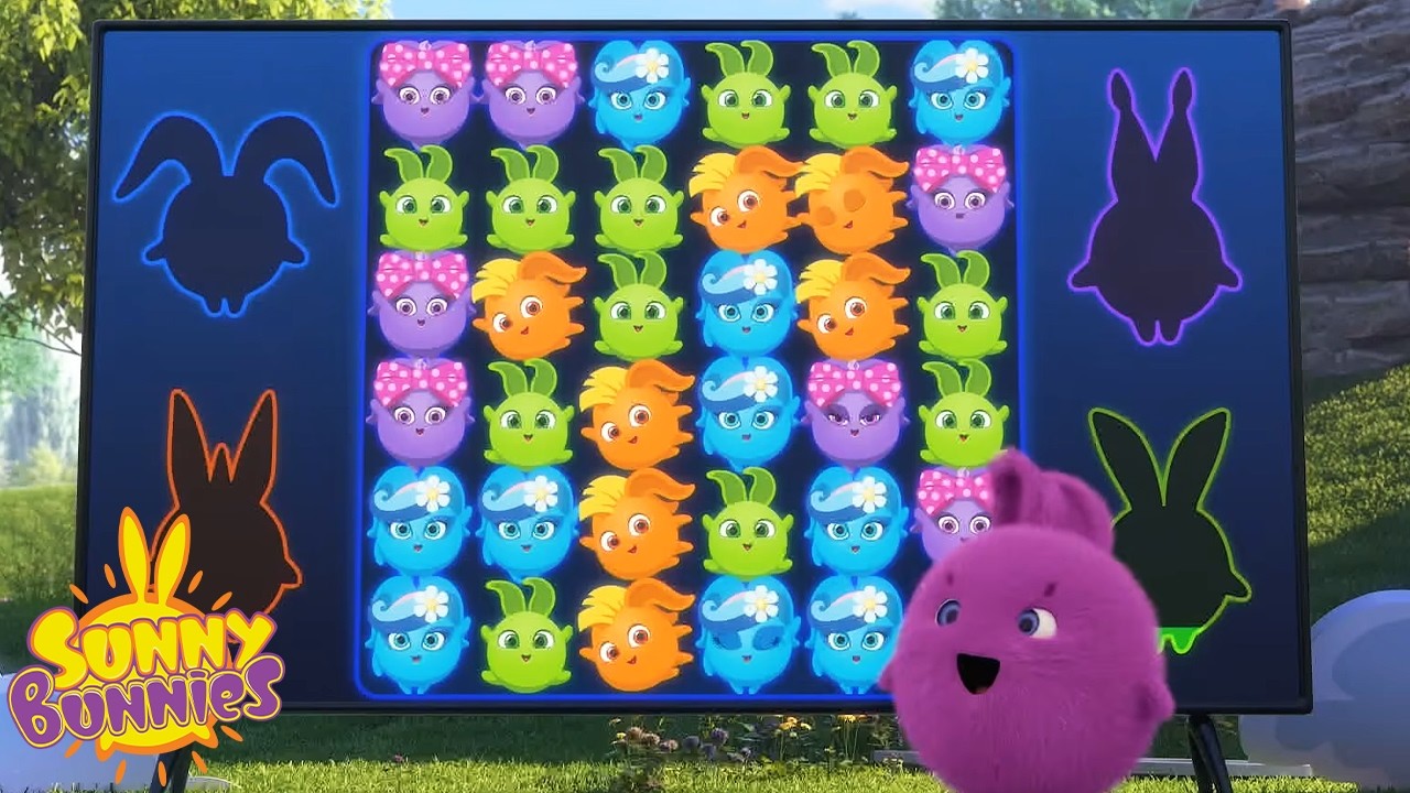Sunny Bunnies | Big Boo joga videogame | Desenhos para crianças