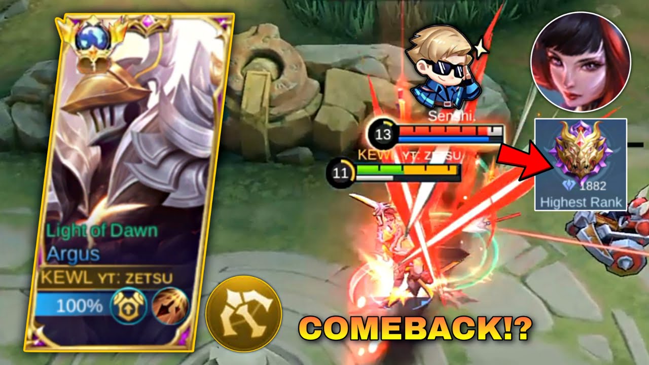 ARGUS MARKSMAN EMBLEM IS BACK! DON'T EMOTE ON ARGUS OR ELSE!!! ARGUS COMEBACK VS HIGH POINTS!!!