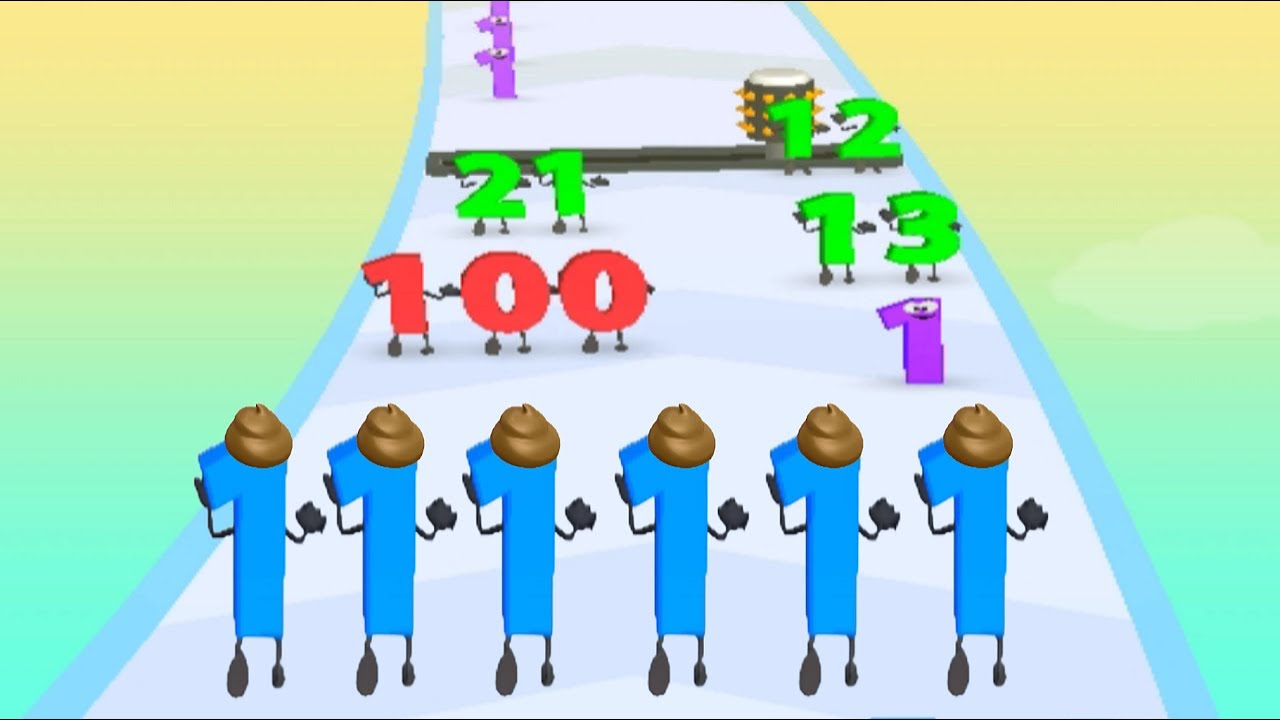 Number Leveling - Jeux Video Gratuit pour Mobile, Ipad - Level 1-5
