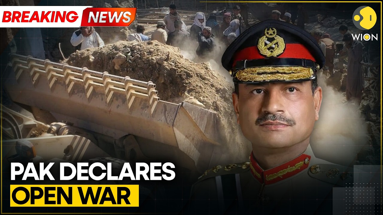 Breaking: Pakistan Declares 'Open War' With Afghanistan | WION