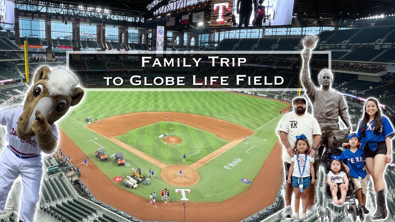 Globe Life Field With 3 Kids!