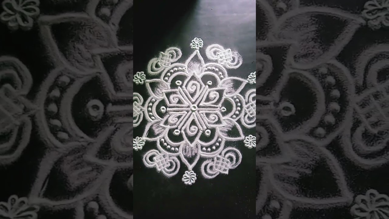 குட்டி கோலம்#rangoli #kolam #shorts #trendingshorts #viralvidos #ytshorts