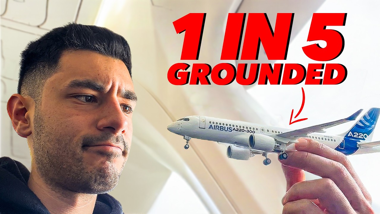 20% of A220s are currently grounded, why? (and the tiny airline caught in the crossfire)