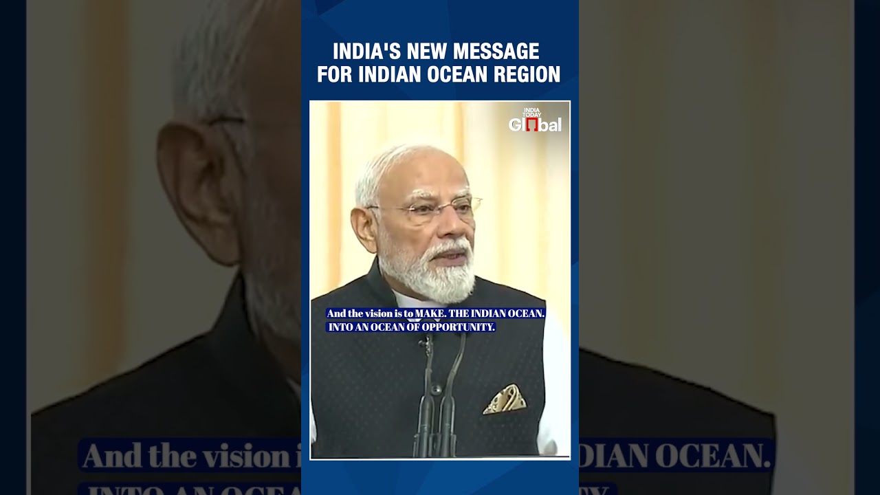 PM Modi Unveils India Vision To Turn Indian Ocean Into Ocean Of Opportunity