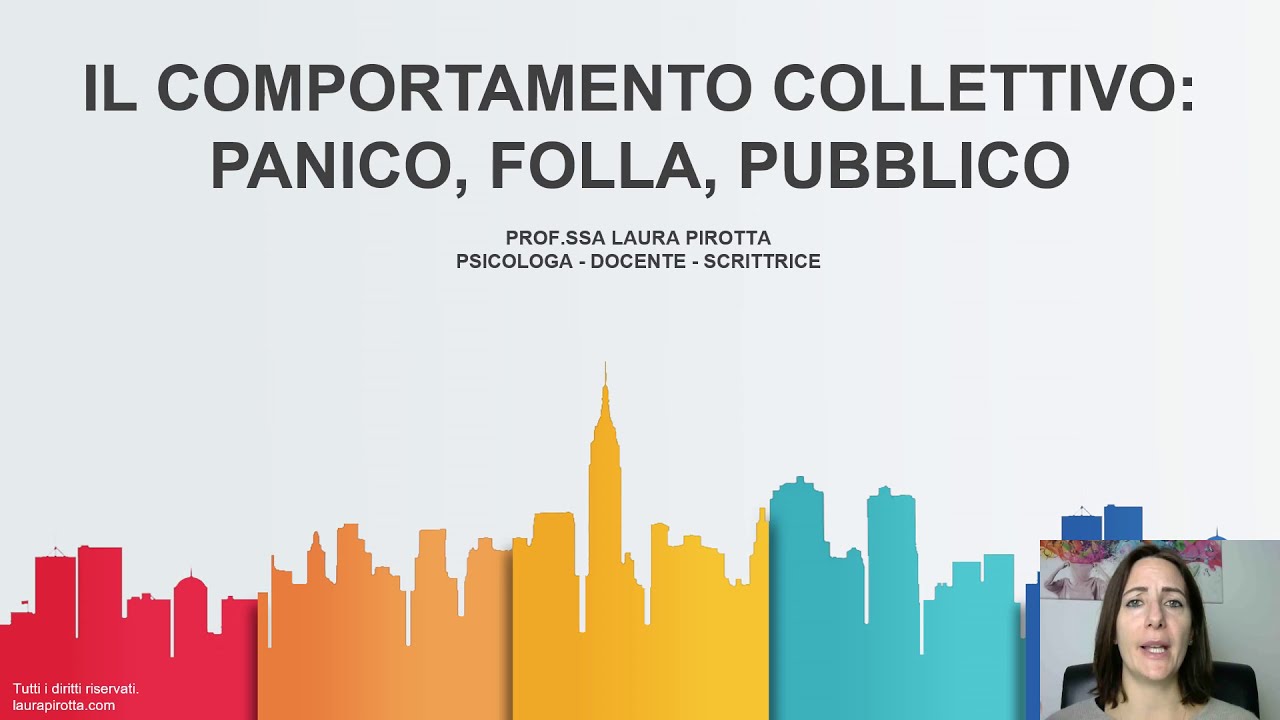 3. Il comportamento collettivo: panico, folla e pubblico
