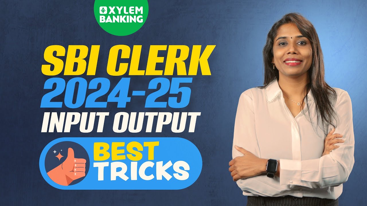 INPUT OUTPUT | REASONING TRICKS | RRB | IBPS SBI | RBI | XYLEM BANKING #bankingupdates
