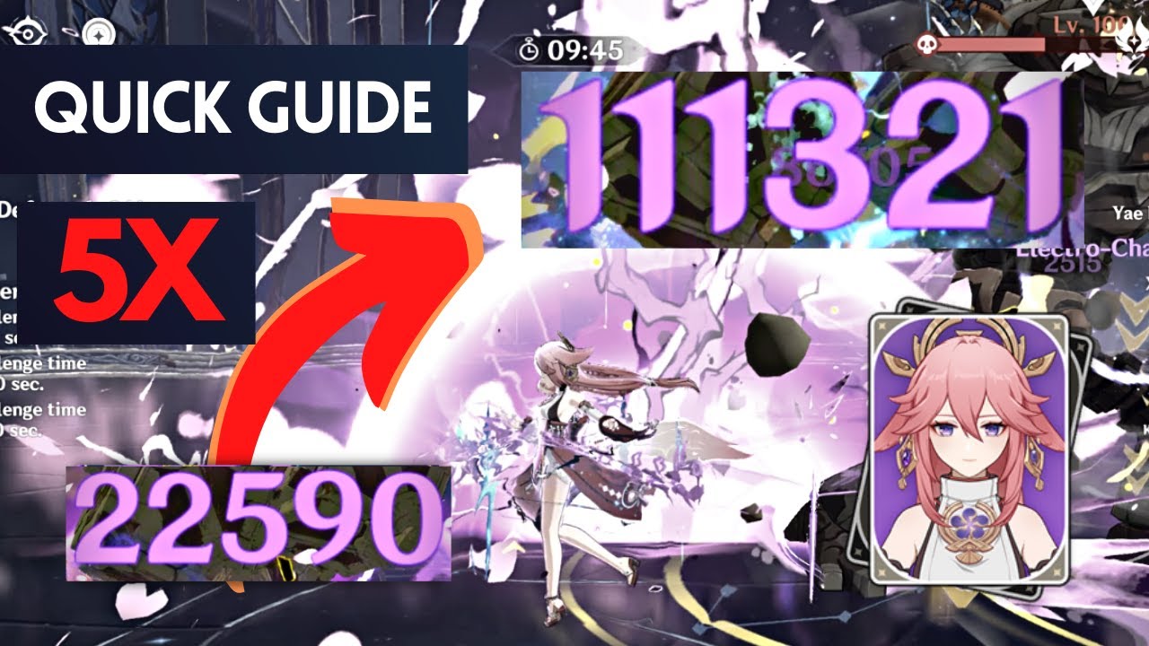 How to 5X Yae Miko damage, LITERALLY.