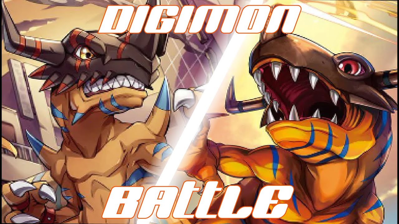 GREYMON VS GEOGREYMON | DIGIMON BATTLE