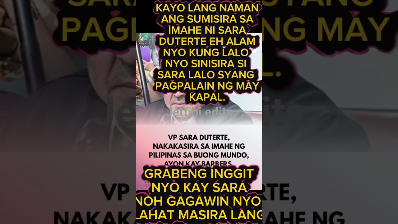 BARBERS VS SARA DUTERTE #saraduterte #barbers #HIG#explorepage #youtubeshorts #goviral #viral