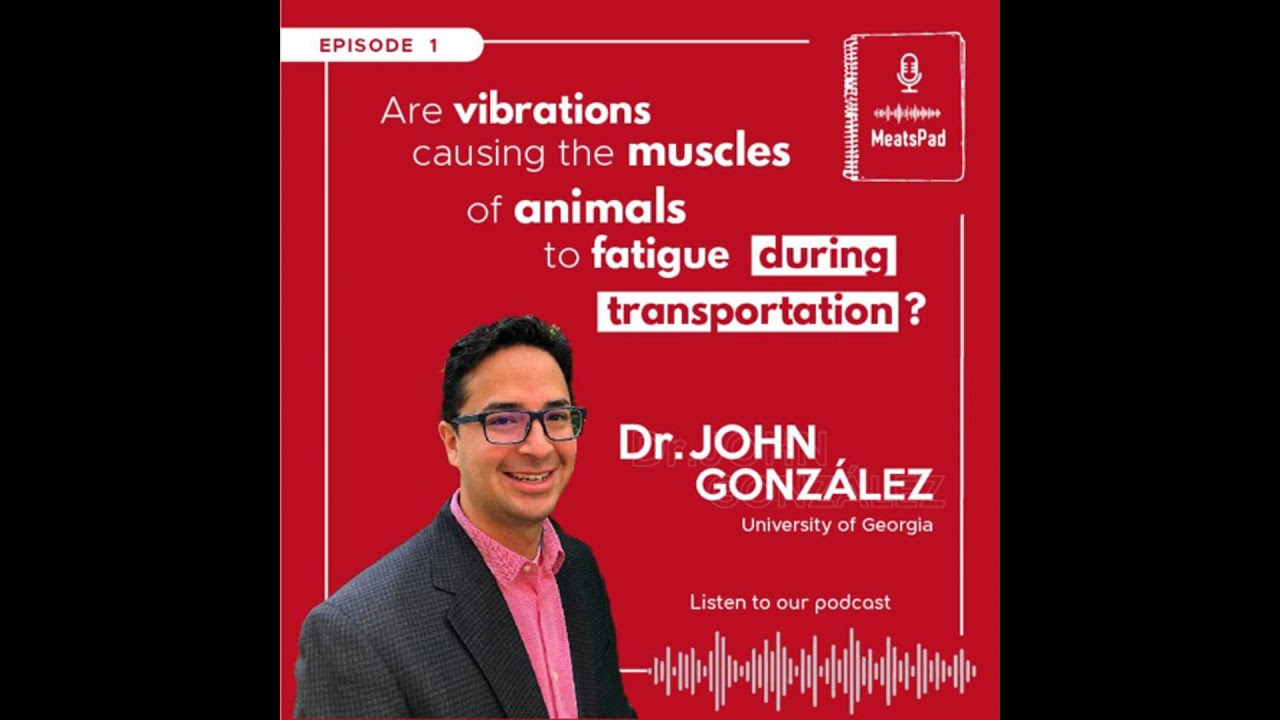 Animal welfare, transportation, and meat quality - Dr. John M. Gonzalez