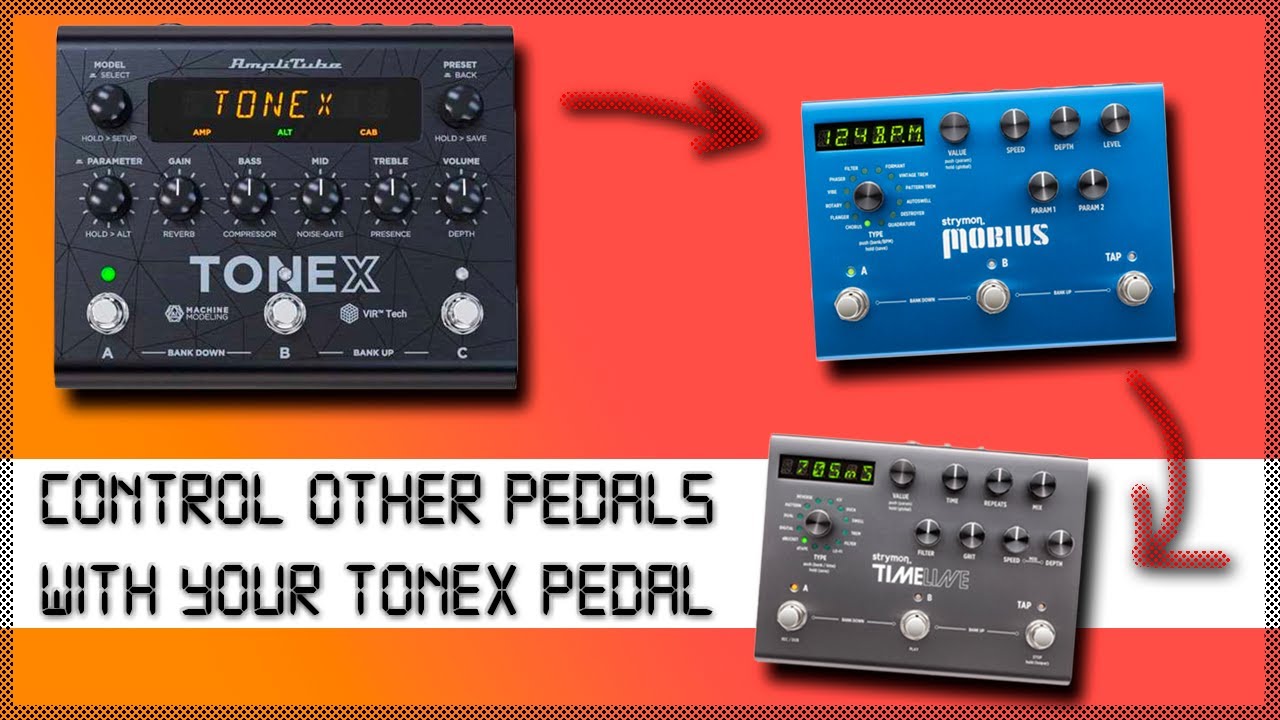 Control midi pedals FROM your Tonex pedal