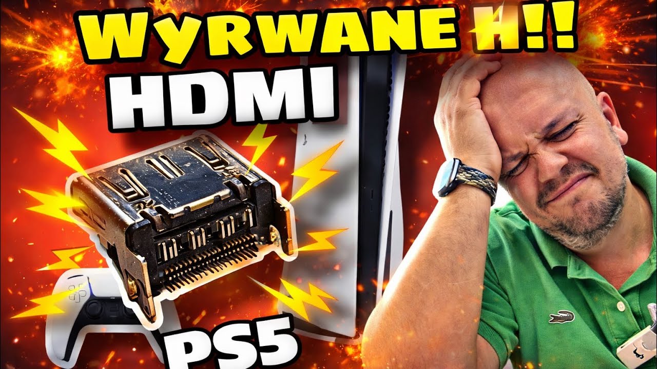 WYRWANE HDMI w PS5 😱 Konsola DO NAPRAWY czy DO KOSZA?!