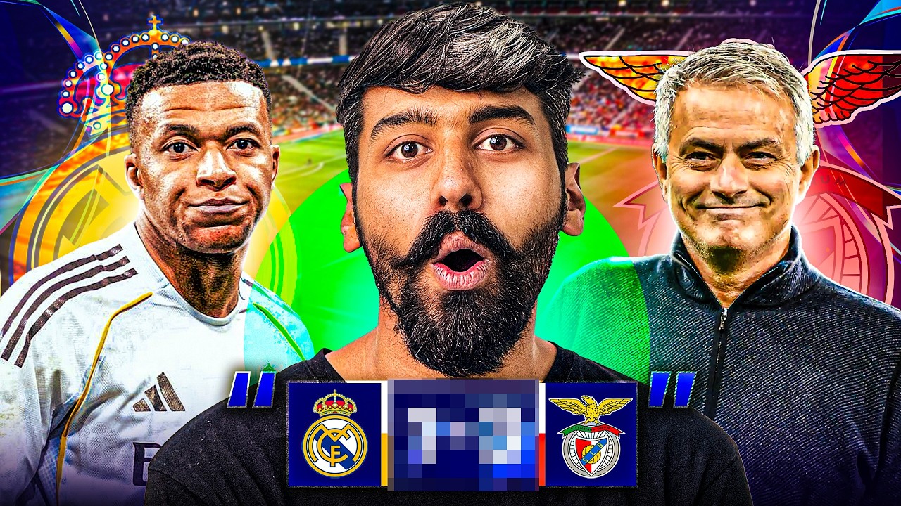Mbappe is Out ! If Real Madrid lose to Benfica, Sell The Whole Team !