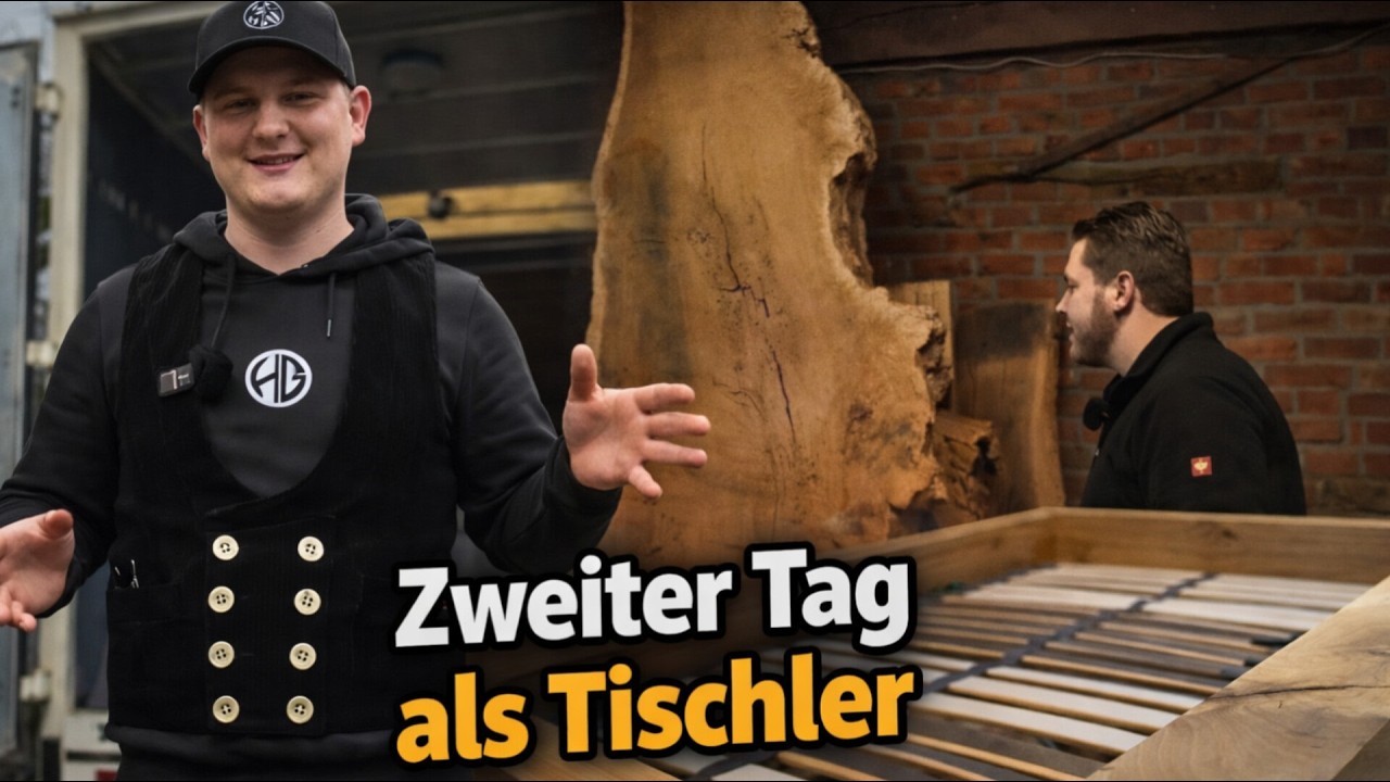 Wir bauen aus altem gebrauchtem Holz ein Bett. l Vielfältig Handwerklich .#2