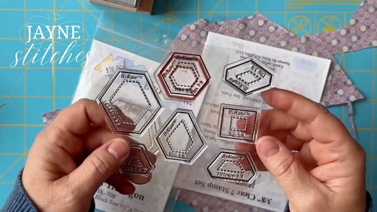 How to Use Quilt Stamps for Hand Piecing Quilt Blocks
