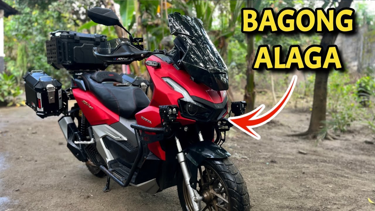 Accessories at Test Ride Experience ng ADV 160 | Moto Arch 