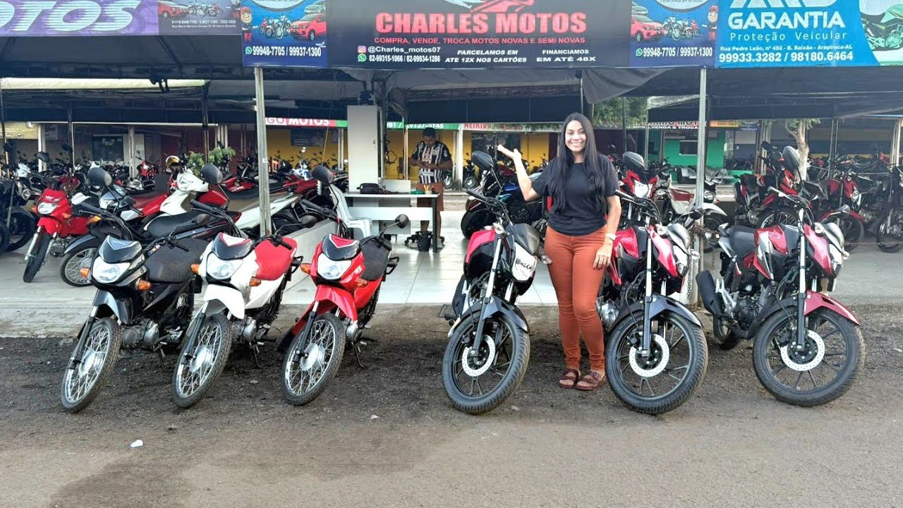 FEIRÃO DAS MOTOS USADAS NOVAS E USADAS EM ARAPIRACA ALAGOAS #NORDESTE 