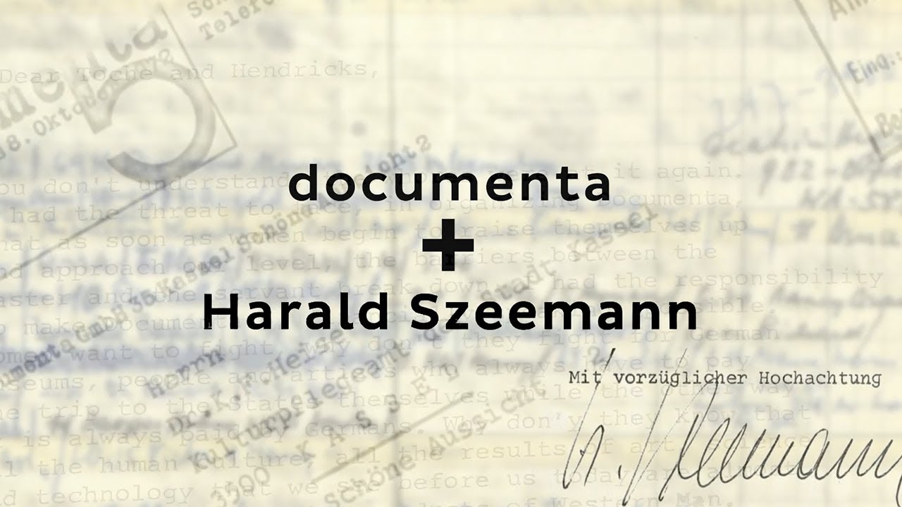 documenta + Harald Szeemann