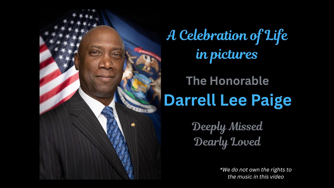 A Celebration of life in Pictures: The Honorable Darrell Lee Paige.