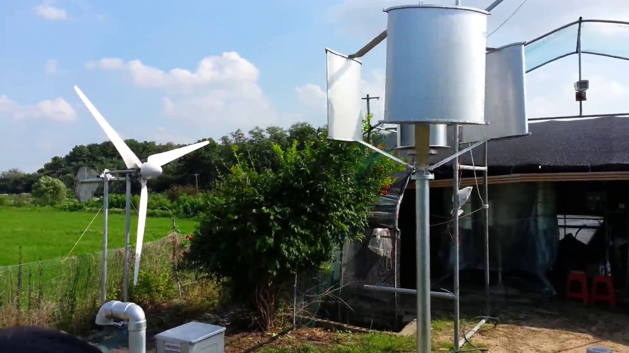 Wind turbine for low wind velocity 600w at wind speed 1.2m/sec