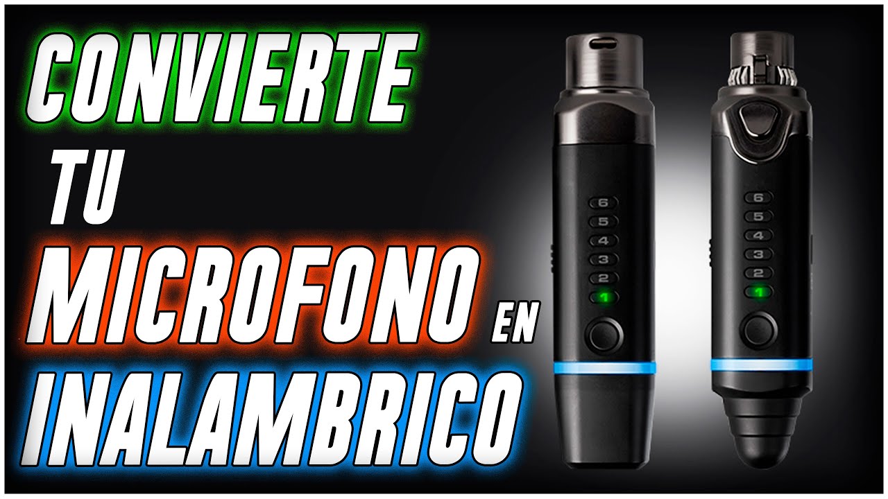 🎤   Haz INALAMBRICOS tus micr&oacute;fonos de CABLE | Nux B - 3 Plus